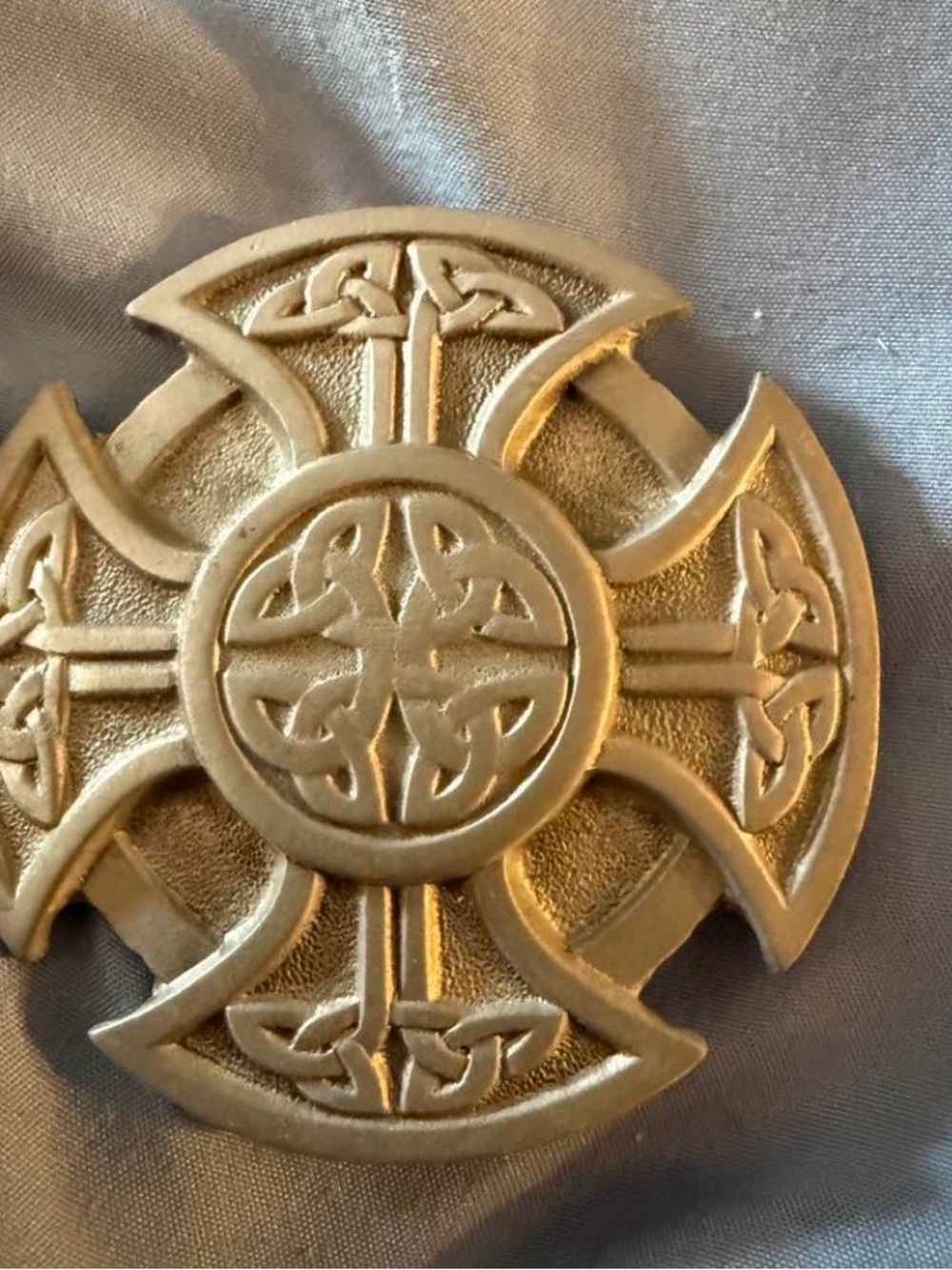 Celtic Cross Belt Buckle - Men’s Accessory
